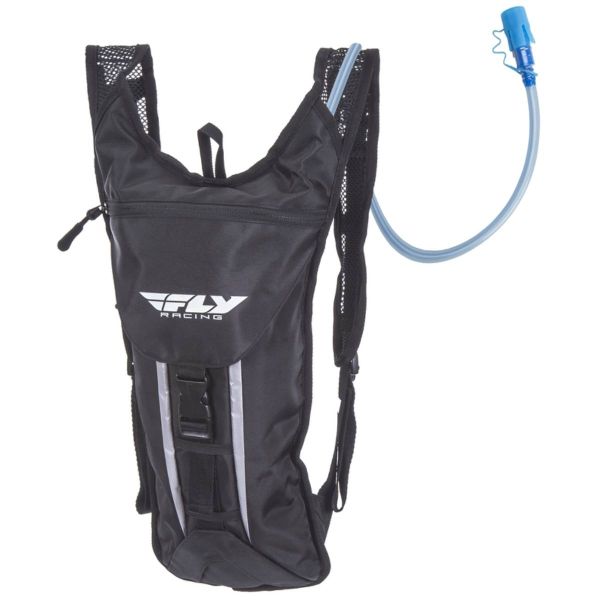 Mochila Moto FLY RACING Bolsa de agua de 2 litros, negra