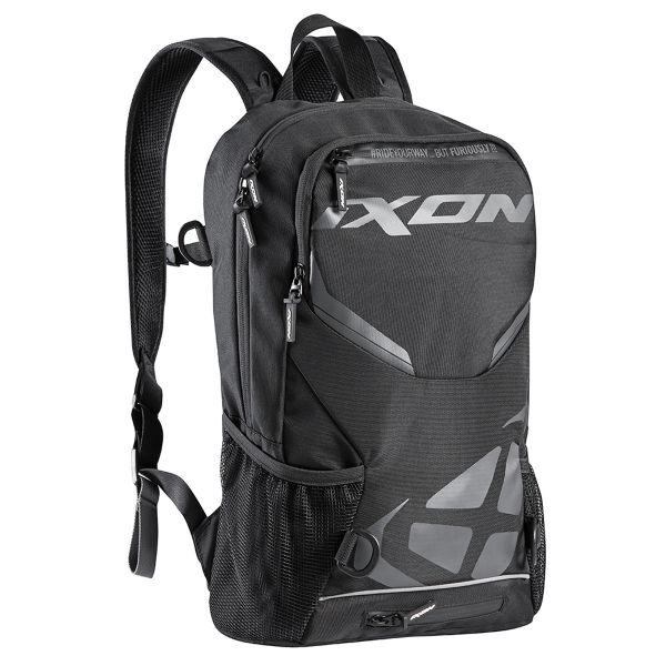 Mochila moto Ixon R-Tension 23 Black White Fuchsia en Stock | iCasque.es