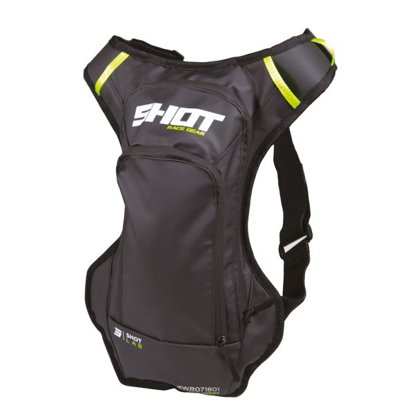 Mochila Moto SHOT Bolsa Hydra Rando Con Bolsillo Para Agua Climatic Negra