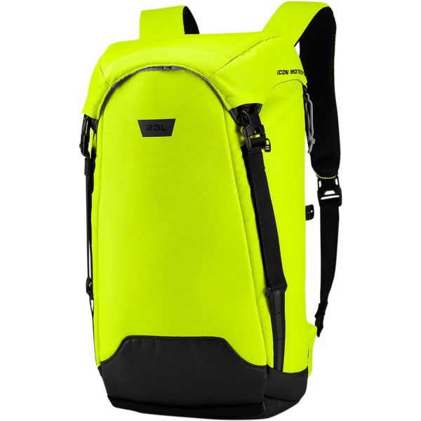 Mochila Moto ICON Squad 4 Backpack Hi-Viz