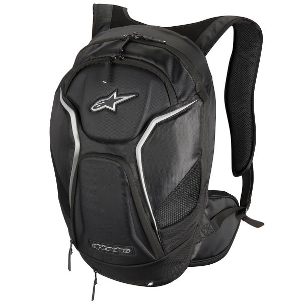 Mochila Moto Alpinestars Tech Aero Negro Blanco Mochila Moto Alpinestars Tech Aero Negro Blanco