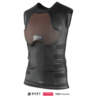 Airbag para moto SHOT Motocross Air Guard SRG-1 Negro