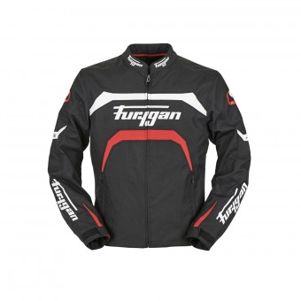 Cazadora moto Furygan Arrow Black White Red Cazadora moto Furygan Arrow Black White Red
