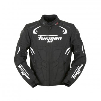Cazadora moto Furygan Blast Black White