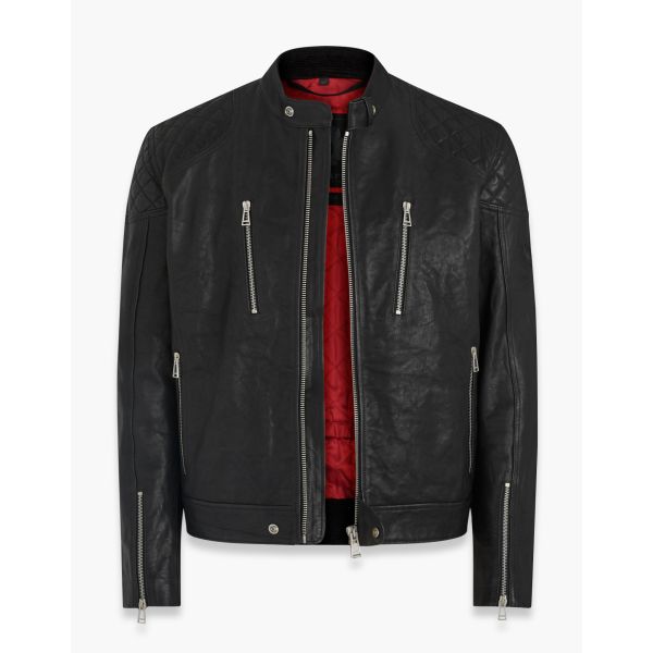 Cazadora moto Belstaff Cheetham Leather Black Cazadora moto Belstaff Cheetham Leather Black