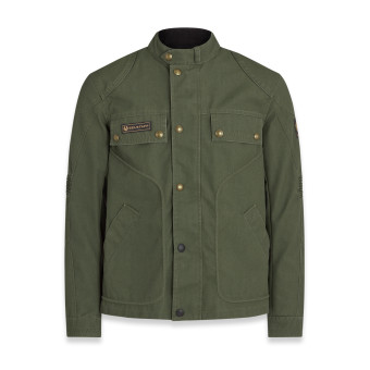 Cazadora moto Belstaff Johnsons Military Green Cazadora moto Belstaff Johnsons Military Green
