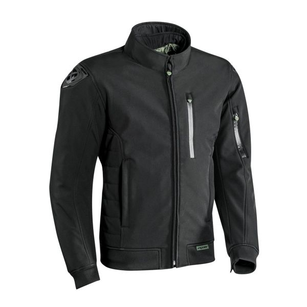 Cazadora moto Ixon Soho Black Khaki