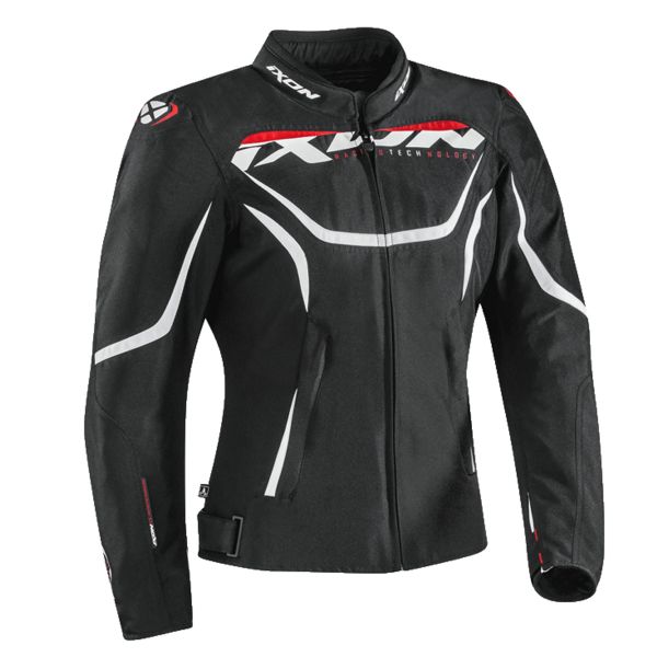 Cazadora moto Ixon Sprinter Lady Black White