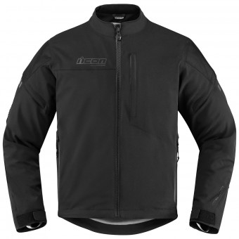 Cazadora moto ICON Tarmac Black