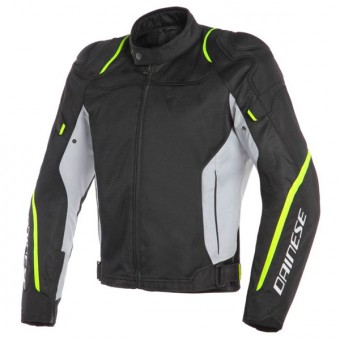 Cazadora moto Dainese Air Master Tex Black Gray Fluo Yellow