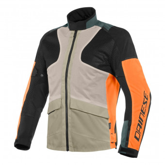 Chaquetas moto Dainese Air Tourer Frost Grey Flame Orange Black