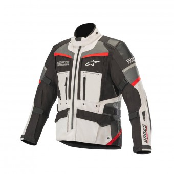 Chaquetas moto Alpinestars Andes Pro Drystar Compatible Tech-Air Gris Negro Rojo