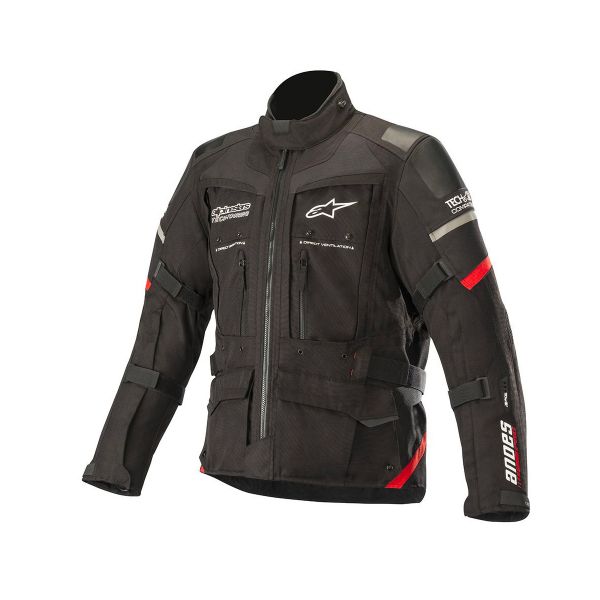 Chaquetas moto Alpinestars Andes Pro Drystar Compatible Tech-Air Negro Rojo