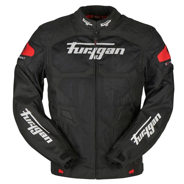 Cazadora moto Furygan Atom Vented Black Red