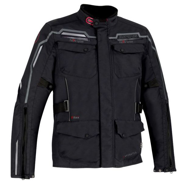 Chaquetas moto Bering Balistik Negro