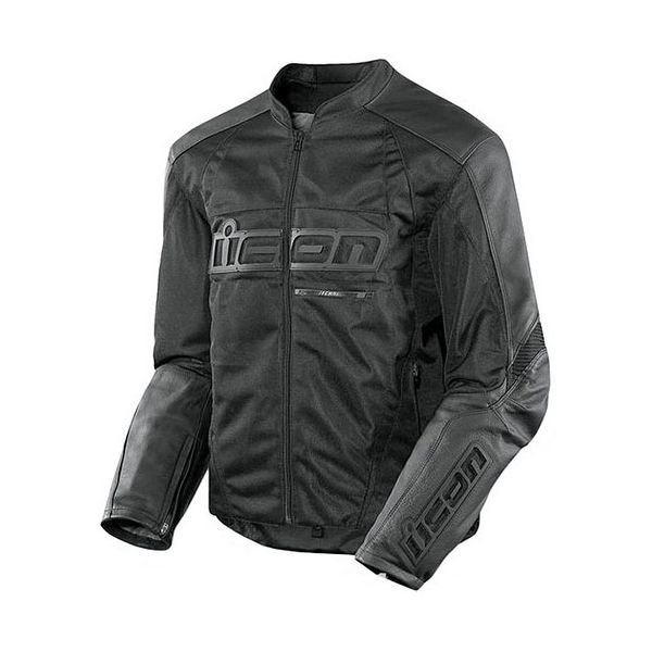 Cazadora moto ICON Arc Mesh Stealth