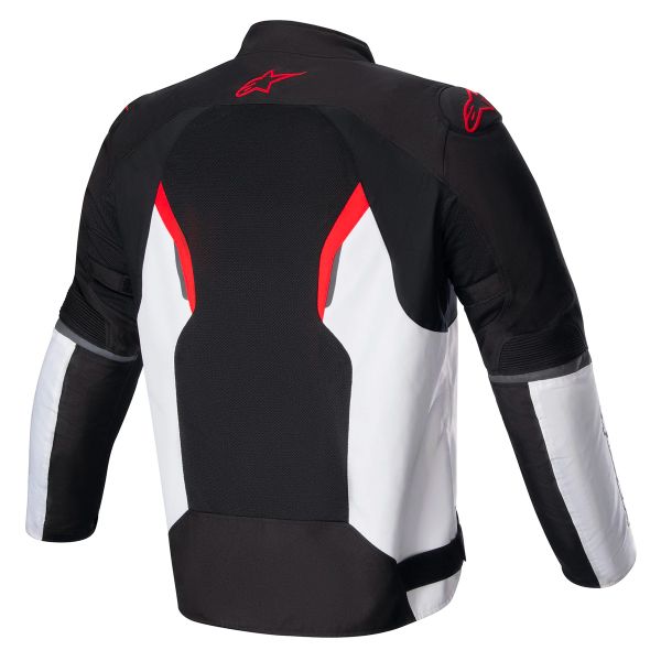 Alpinestars Ast Air V2 Negro Blanco Rojo Brillante