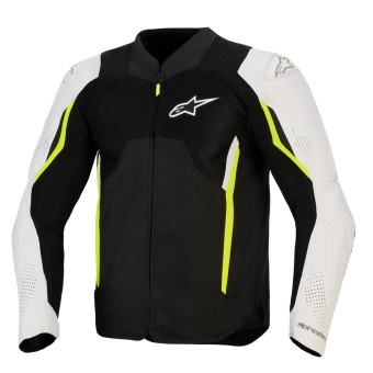 Cazadora moto Alpinestars Ast V3 Air Black Silver Yellow Fluo
