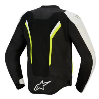 Alpinestars Ast V3 Air Black Silver Yellow Fluo