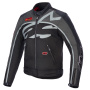 Cazadora moto Alpinestars Axton Black Anthracite Red Tangerine