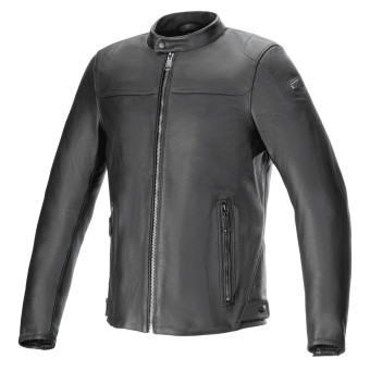 Cazadora moto Alpinestars Blacktrack Leather Black Black