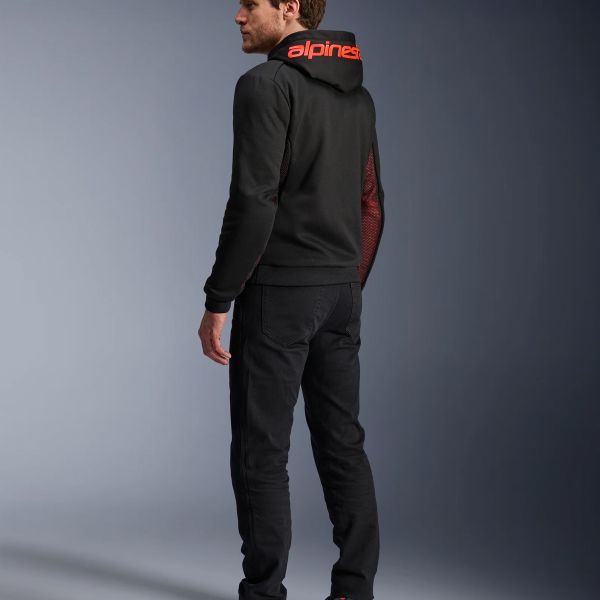 Alpinestars Cromo Air Sport Negro Rojo Fluo