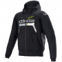 Cazadora moto Alpinestars Sudadera con capucha Chrome Ignition Volver Amarillo Fluo