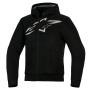 Cazadora moto Alpinestars Chrome Superairflow Hoodie Black Dark Gray White