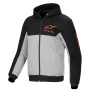 Cazadora moto Alpinestars Chrome V2 Sport Negro Gris Heather Rojo Fluo