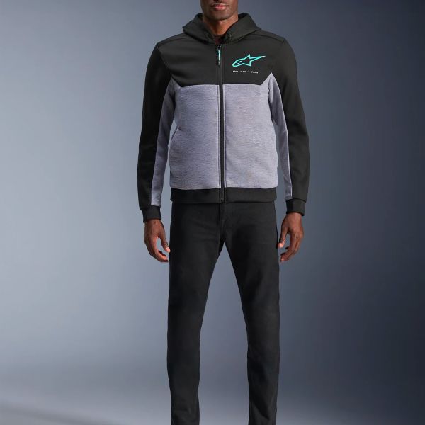 Alpinestars Cromo V2 Sport Negro Gris Brezo Turquesa