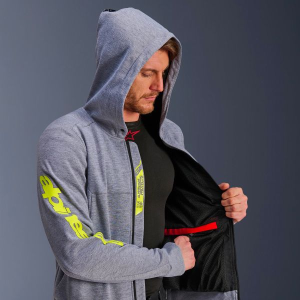 Alpinestars Cromo V2 Sport Gris Brezo Amarillo Fluo