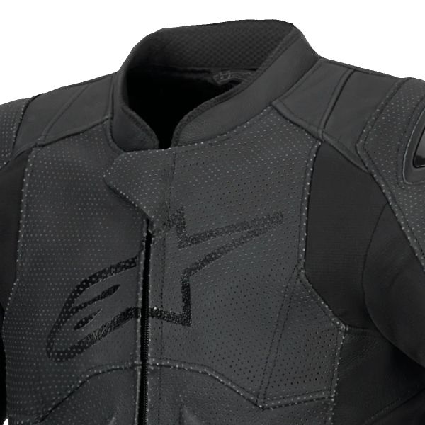 Alpinestars Dusk Airflow Piel Negro Negro