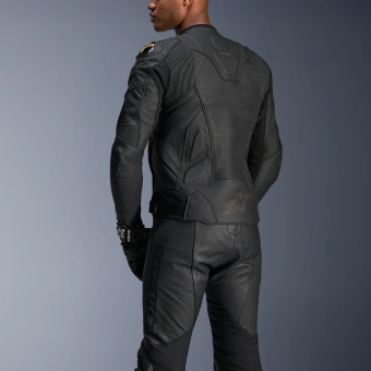 Alpinestars Cuero negro lser
