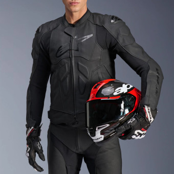 Alpinestars Cuero negro crepsculo