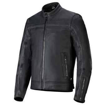 Cazadora moto Alpinestars Dyno Leather Black Black