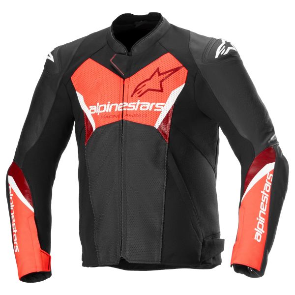 Cazadora moto Alpinestars Faster V3 Airflow Black Red Fluo Cazadora moto Alpinestars Faster V3 Airflow Black Red Fluo