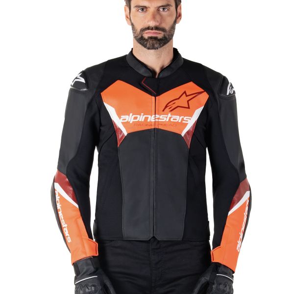 Alpinestars Faster V3 Black Red Fluo