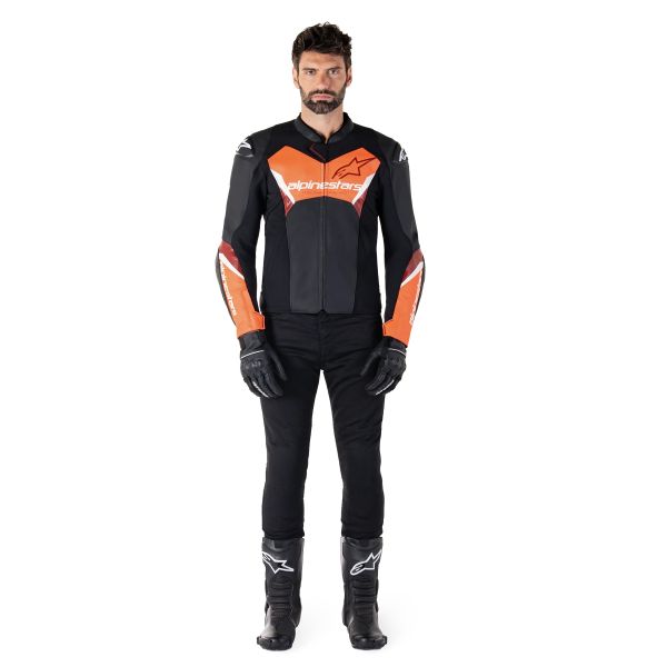 Alpinestars Faster V3 Black Red Fluo