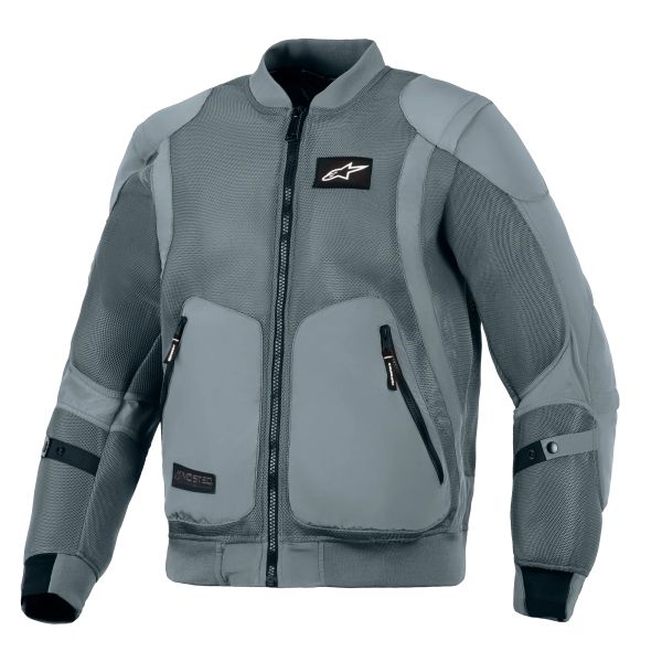 Cazadora moto Alpinestars Flight Air Storm Gray