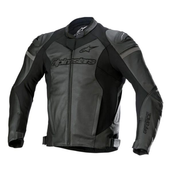 Cazadora moto Alpinestars GP Force Leather Black Black