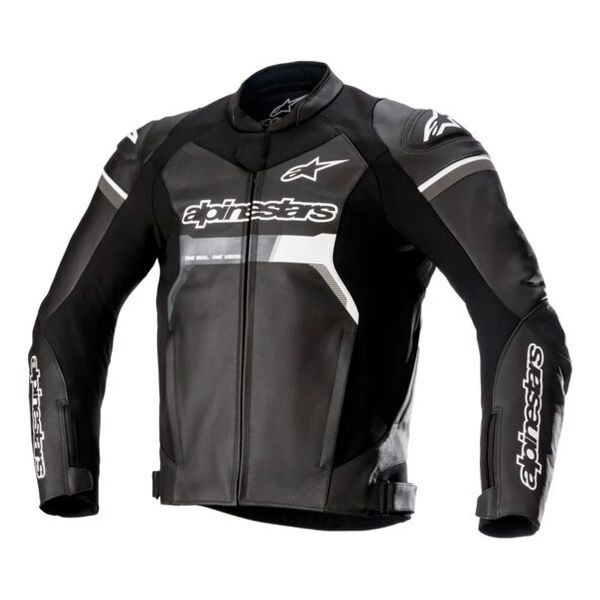 Cazadora moto Alpinestars GP Force Leather Black