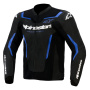 Cazadora moto Alpinestars GP Force V2 Leather Airflow Black Metallic Blue