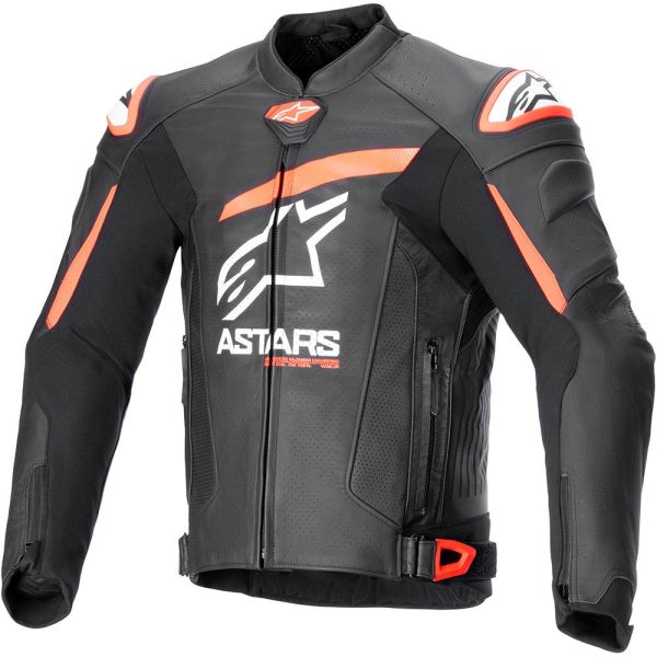 Cazadora moto Alpinestars GP Plus R V4 Airflow Black Red Fluo White Cazadora moto Alpinestars GP Plus R V4 Airflow Black Red Fluo White
