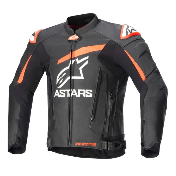Cazadora moto Alpinestars GP Plus V4 Black Red Fluo White Cazadora moto Alpinestars GP Plus V4 Black Red Fluo White