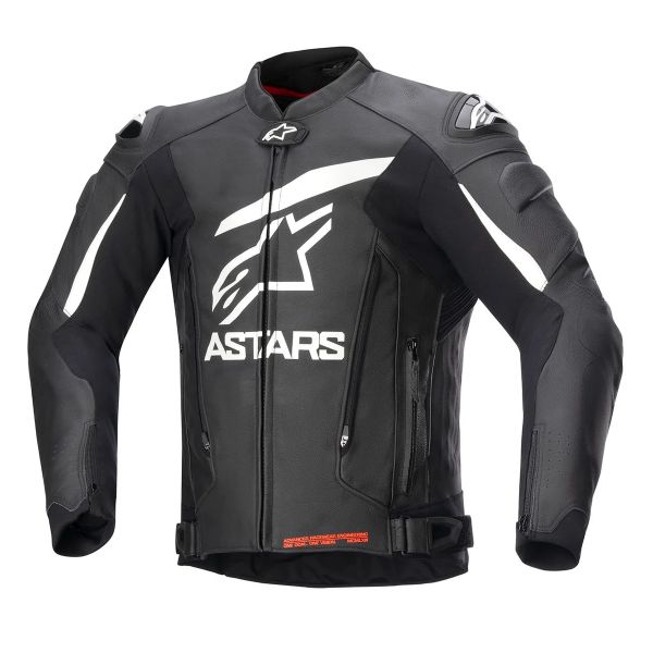 Cazadora moto Alpinestars GP Plus V4 Black White Cazadora moto Alpinestars GP Plus V4 Black White