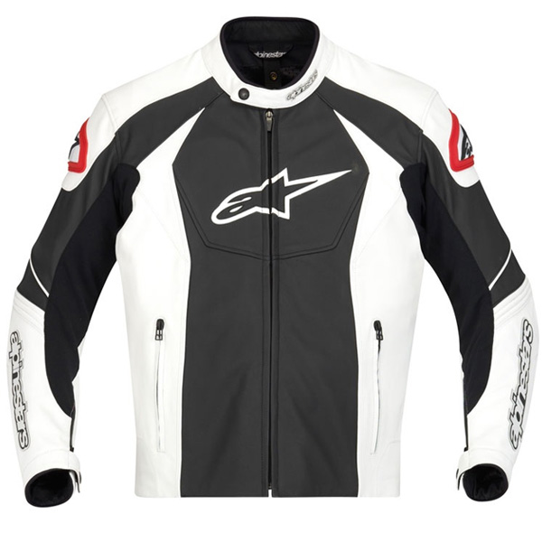 Cazadora moto Alpinestars GP-R Blanco Negro