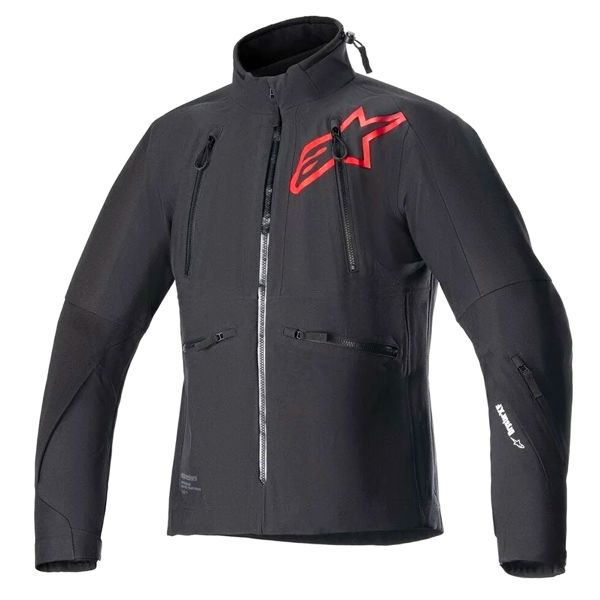 Cazadora moto Alpinestars Hyde XT Drystar XF Rojo Brillante Negro Cazadora moto Alpinestars Hyde XT Drystar XF Rojo Brillante Negro