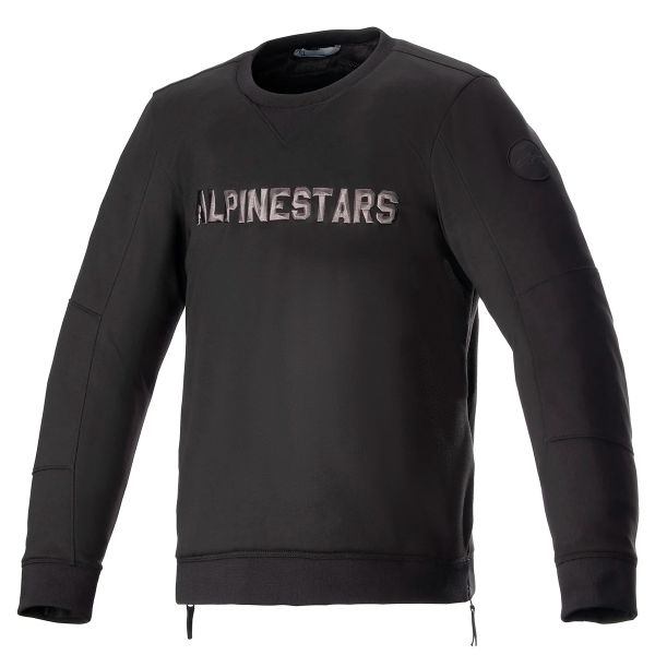 Cazadora moto Alpinestars Legit Crew Fleece Black Cool Grey