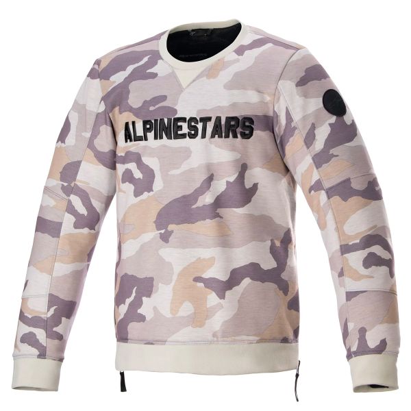 Cazadora moto Alpinestars Legit Crew Fleece Camuflaje Gris Claro Cazadora moto Alpinestars Legit Crew Fleece Camuflaje Gris Claro
