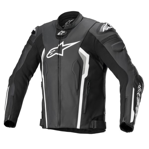 Cazadora moto Alpinestars Missile V2 Leather Black White
